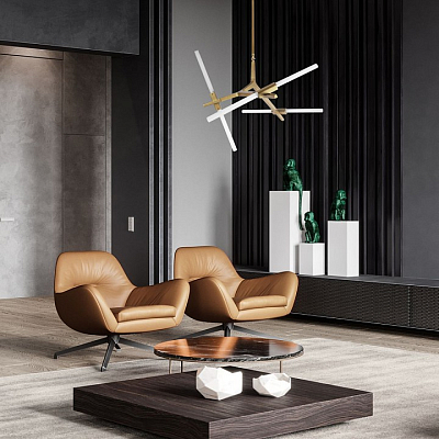 Люстра на штанге Loft it Agnes 10399/6 GD 400_400_1854433