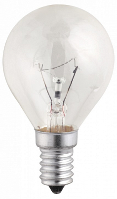 Лампа накаливания Jazzway  E14 60Вт 2700K P45 240V 60W E14 clear 400_400_3239207
