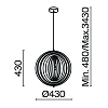 Подвесной светильник Maytoni MOD197PL-01W 100_100_853712