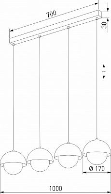 Подвесной светильник TK Lighting Bono 10213 Bono 400_400_1882905