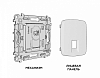 Розетка Ethernet RJ-45 и со шторками, без рамки Ambrella Volt OMEGA MO662005 100_100_2681407