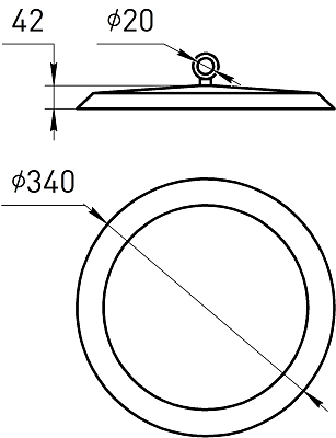 Подвесной светильник Эра  SPP-402-0-40K-200 400_400_3099027