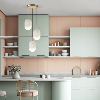 Подвесной светильник Eurosvet Loona 60161/3 латунь 400_400_1813467