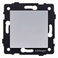 Выключатель проходной одноклавишный без рамки Kollinger  REA-S-003GY 500_191_3123918