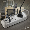 Удлинитель Эра  U-3-3m-2x1 100_100_2404395