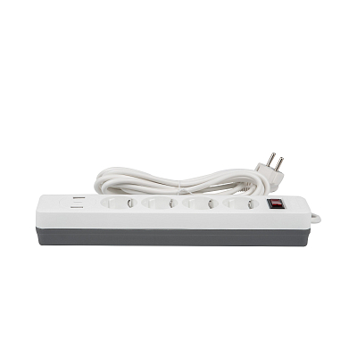 Сетевой фильтр Uniel S-GSR4-3 U2C1 WHITE/GREY UL-00012108 400_400_3083421