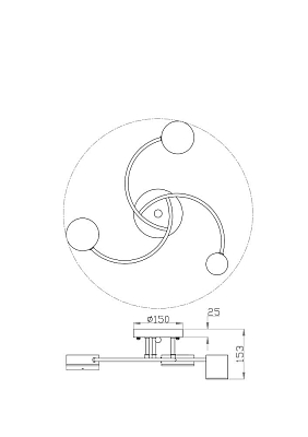 Потолочный светильник Freya FR6048CL-L6B 400_400_3182964