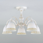 Люстра на штанге Eurosvet Campina 60107/5 белый с золотом 250_100_1809632