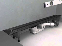 721671 Advantix Vario душевой лоток, проп. способность 0,55-0,6 л/с, L=300-1200, монтажная высота 70-95 мм 250_100_2406924