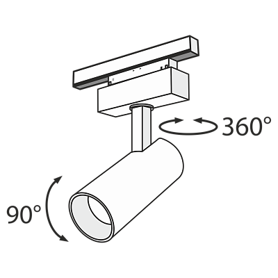 Трековый светильник Technical TR019-2-15W3K-B 400_400_2210917