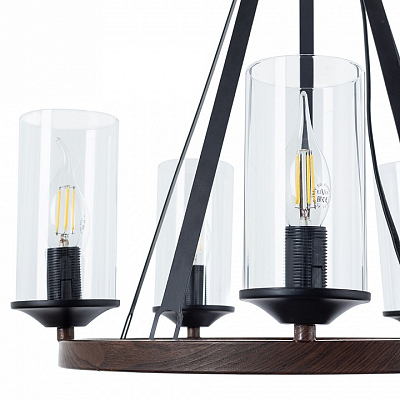 Подвесная люстра Arte Lamp Dalim A7014SP-5BK 400_400_1823127