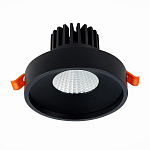 ST751.448.10 Св-к встр. Черный LED 1*10W 4000K 750Lm Ra>90 38° IP20 D100xH75 170-240V Встраиваемые светильники 250_100_2952927