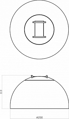 Накладной светильник Denkirs BELTY FLOW DK5560-BK 400_400_1914645