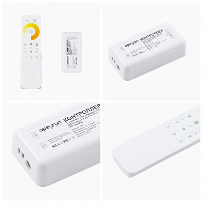 Контроллер-диммер и регулятор ЦТ с пультом ДУ Apeyron Electrics  04-50 400_400_2176255