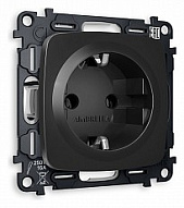 Розетка с заземлением, без рамки Ambrella Volt OMEGA MO806010 500_191_2307430