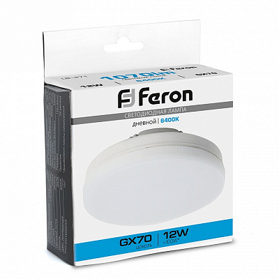 Лампа светодиодная Feron LB-471 GX70 12Вт 6400K 48302 400_400_1749292