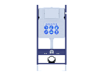 INS-0000014 Aquatek ECO Standart 50 (без верхней планки) Монтаж рама для подв унитаза, 1130*500*100+звукоизоляционная прокладка 250_100_2732549