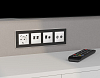 Розетка с заземлением и 2хUSB type C, без рамки Ambrella Volt ALFA MA130510 100_100_2193004