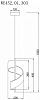 Подвесной светильник Wertmark Hilda WE452.01.303 100_100_1926960