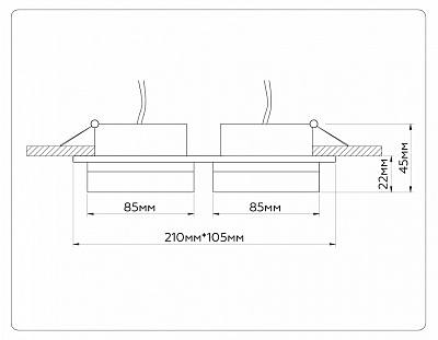 Встраиваемый светильник Ambrella Light TN TN52424 400_400_2029673