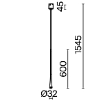 Трековый подвесной светильник Technical TR168-1-7W3K-M-BS 250_100_830024