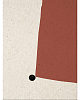 Интерьерное жикле Beige and Orange 100_100_2847362