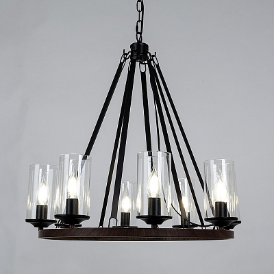 Подвесная люстра Arte Lamp Dalim A7014SP-8BK 400_400_3097542