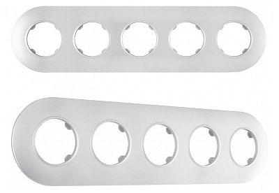 Рамка на 5 постов Arte Milano am-502.08 502.08-5.silver 400_400_2302982
