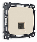 Розетка телефонная RJ-11 со штрокой, без рамки Ambrella Volt OMEGA MO332030 250_100_2187677
