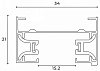 Трек накладной Hesby Lighting Skylite 0002 100_100_2182844