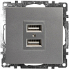 Розетка USB type A без рамки Stekker Катрин 39588 100_100_2158298