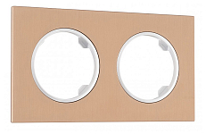 Рамка на 2 поста Arte Milano am-502.11 502.11-2.brown 250_100_Array