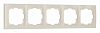 Рамка на 5 постов Werkel Snabb Basic (слоновая кость) W0052003 100_100_2128438