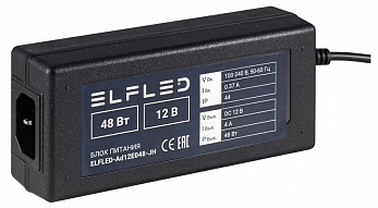 Блок питания с проводом ELFLED  ELFLED-Ad12E048-JH 500_191_3238543