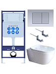 SET AQUATEK ПОЛАРИС (рама AQUATEK Standard INS-0000012+унитаз ПОЛАРИС AQ0700-01 с тонким сиденьем soft-close+ крепеж KKI-0000002 +панель KDI-0000011) 250_100_Array