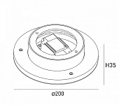 Накладной светильник DesignLed ML 00-00016547 250_100_2405969