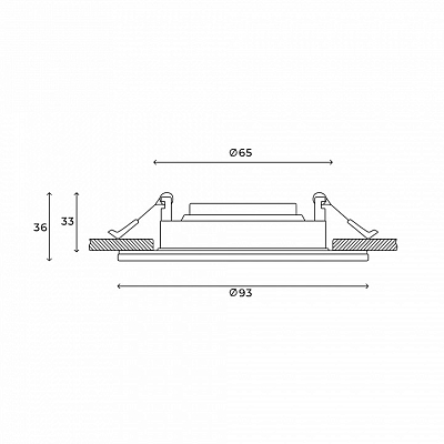 Встраиваемый светильник Hesby Lighting Aqua Breeze HSBL_0134 400_400_2040065