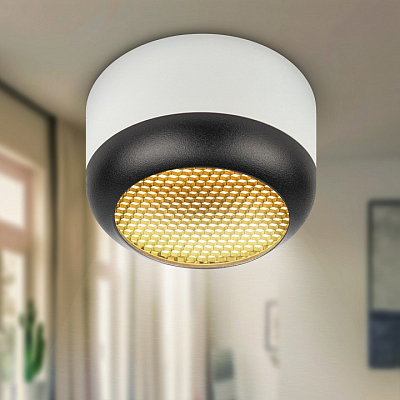 Накладной светильник Эра  OL56 WH/BK 400_400_1952684