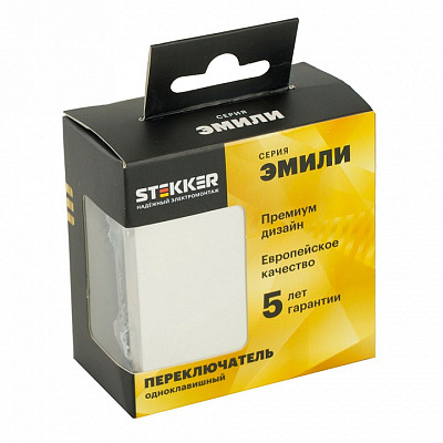 Переключатель перекрестный одноклавишный Stekker Эмили 49867 400_400_2159997