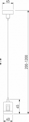 Подвес для трека Elektrostandard Esthetic Magnetic a065441 400_400_587741