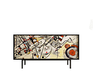 Комод две дверки и три ящика "Emerson" by Kandinsky арт EM08/Print_01 250_100_Array