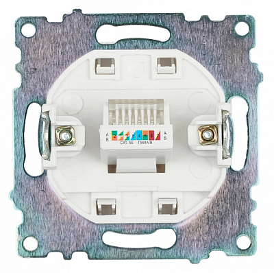 Розетка Ethernet RJ-45 без рамки Stekker Катрин 39305 400_400_2628879