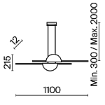 Подвесной светильник Maytoni MOD179PL-L26W4K 250_100_802058