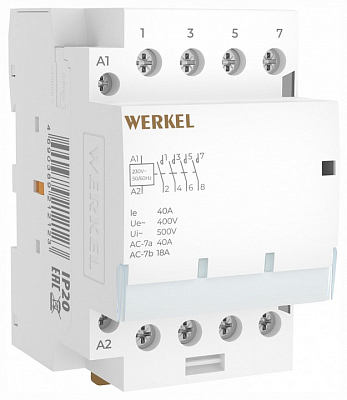 Контактор трехмодульный Werkel  W943M40O 400_400_2131280