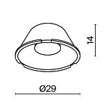 Комплектующие для светильника Technical LensD29-15 250_100_842283