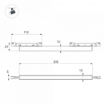 Накладной светильник Arlight MICROCOSM 051005 250_100_2865856