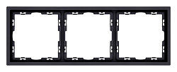 Рамка на 3 поста Kollinger Eclipse EC3BK 250_100_Array