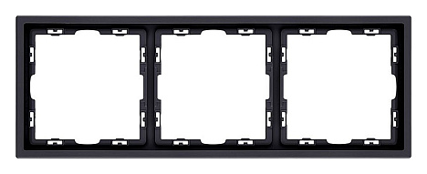 Рамка на 3 поста Kollinger Eclipse EC3BK 500_191_3118530