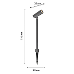 Наземный низкий светильник Favourite Micron 4810-1T 250_100_3099812