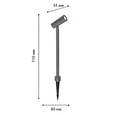 Наземный низкий светильник Favourite Micron 4810-1T 400_400_3099812